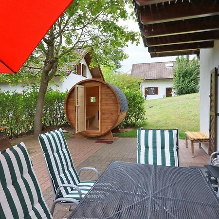 Seepark Kirchheim Ferienhaus Bei Nina Mit Sauna Εξωτερικό φωτογραφία