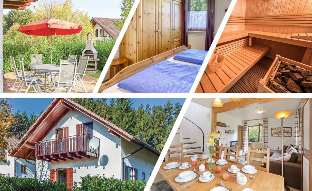 Seepark Kirchheim Ferienhaus Bei Nina Mit Sauna Εξωτερικό φωτογραφία
