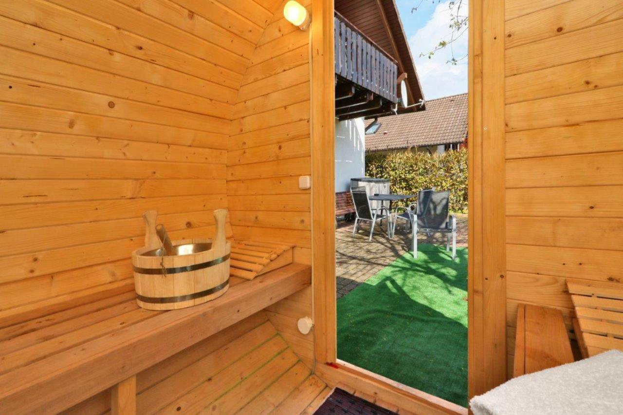 Seepark Kirchheim Ferienhaus Bei Nina Mit Sauna Εξωτερικό φωτογραφία